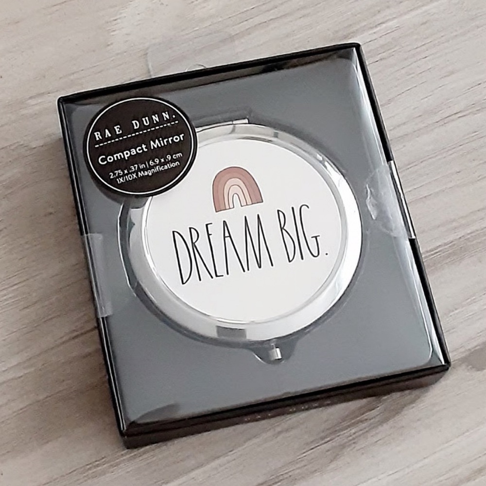 NEW Rae Dunn Dream Big Compact Mirror